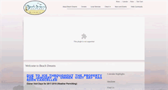 Desktop Screenshot of beachdreamscottages.com